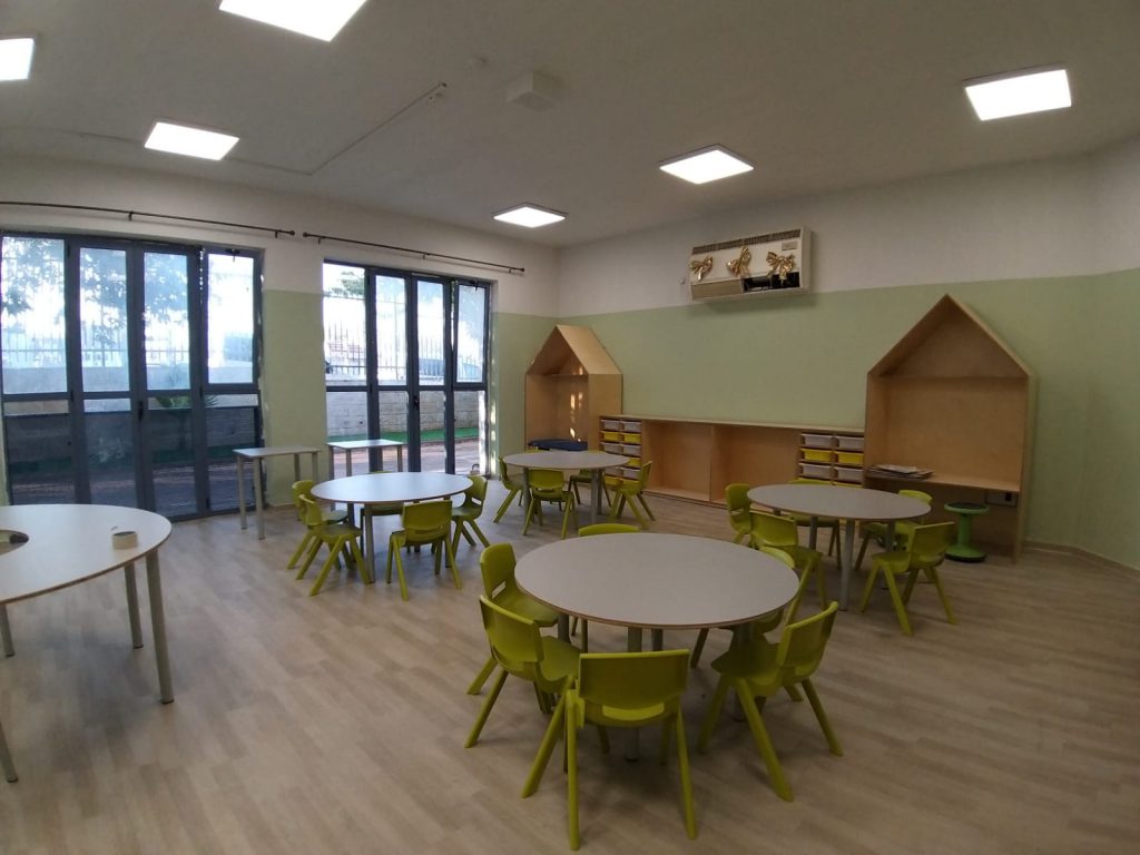 למעלה מ-300 אלף ₪ הושקעו בשיפוץ מרחבים, כיתות וחצרות ביישוב גבע בנימין